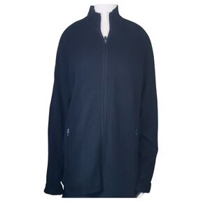 🌺 Eddie Bauer Zip Up Sweater, Size L